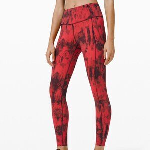 Lululemon Fast and Free Tight II 25 inch size 8